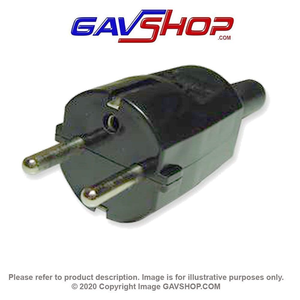 LeGrand 16A Compact Euro Plug Rewireable Schuko European Plug Top Connector