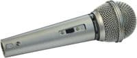 Mr Entertainer Switched Plastic Bodied Vocal Microphone complete with 3 m XLR to Jack Lead