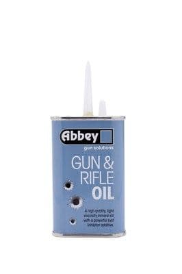 ABBEY GUN & RIFLE OIL SPOUT TIN 125ML