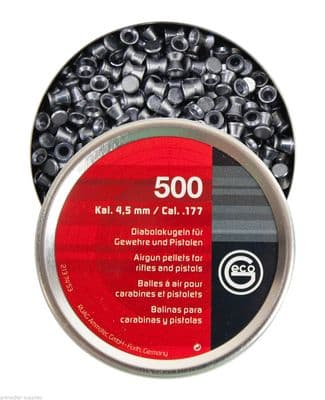 RWS GECO FLATHEAD .177 DIABOLO PELLETS