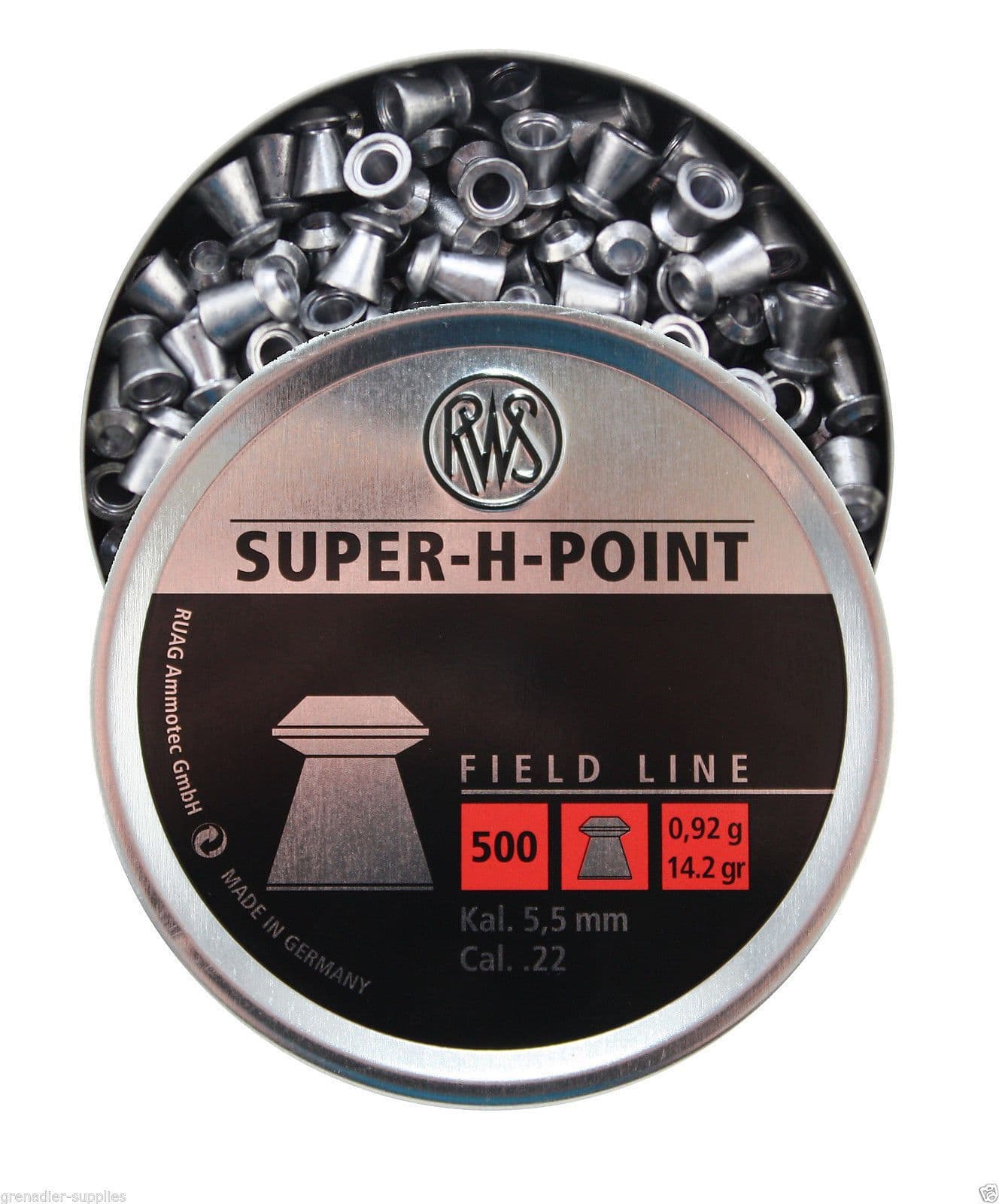 RWS Super-H-Point Field Line .177 Pellets Review - Gun Values Board - View #3