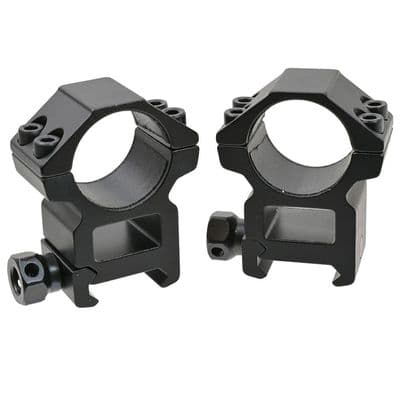 Solutions 2 Piece Weaver Picatinny Airgun Scope Mounts for 25mm 1