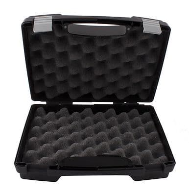 SOLUTIONS SMALL BLACK PISTOL CASE 25 X 18 X 7