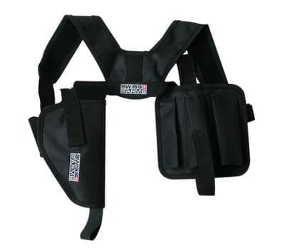 Swiss Arms Horizontal Shoulder Holster Pistol Holster Heavy Duty Cordura