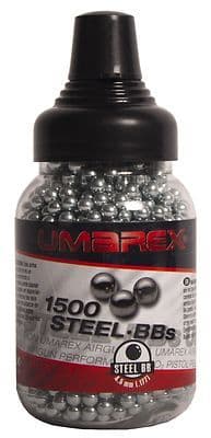 UMAREX  STEEL BB'S TUB OF 1500 - SILVER