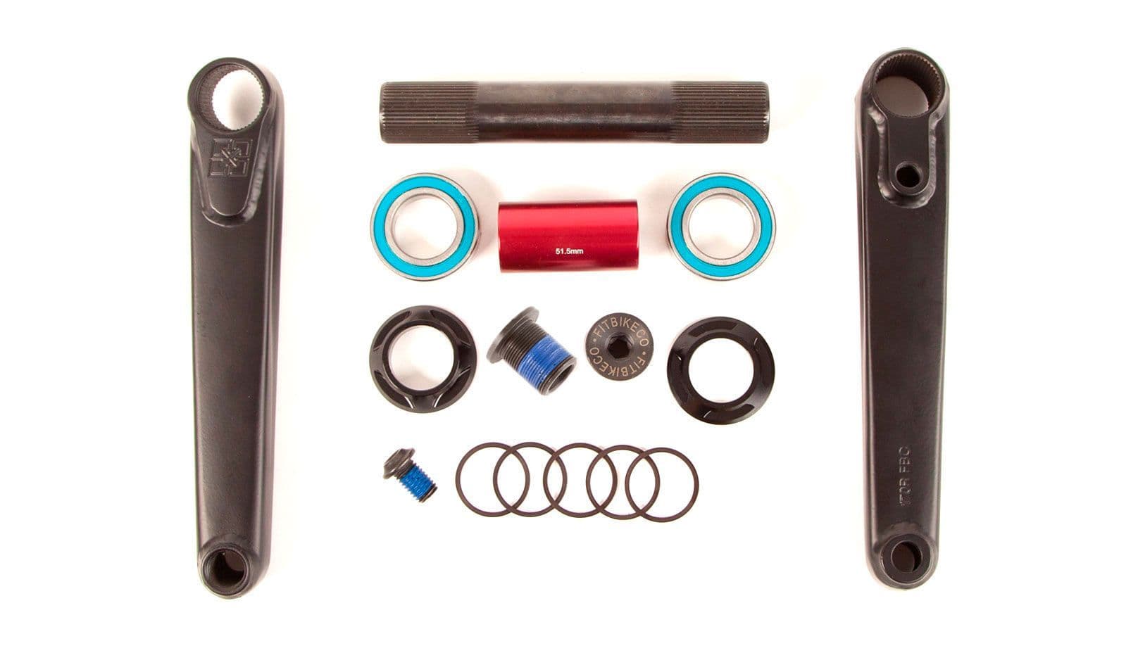 FIT Ethan Blunt Cranks 170mm Black