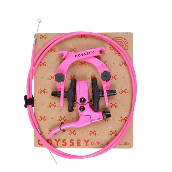 Odyssey Evo 2.5 Brake Kit - Hot Pink