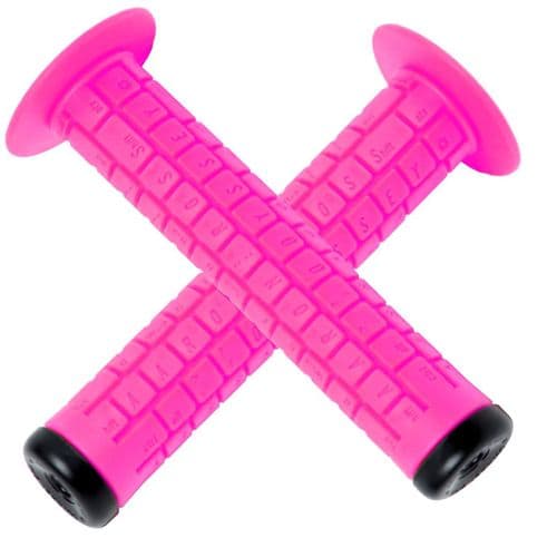 Odyssey Keyboard v1 Grips - Hot Pink