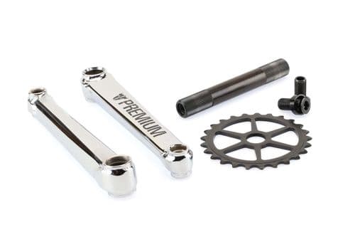 Premium 1948 Cranks Sprocket Combo - 175mm Chrome - 25T