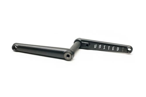 United Severance Cranks Regular Bosses 165mm Flat Black