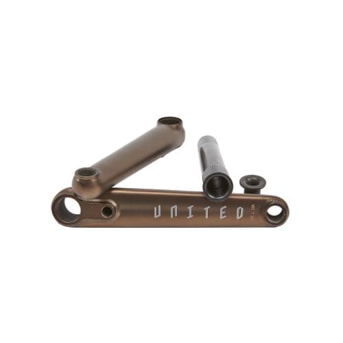 United Severance Cranks Regular Bosses 165mm Flat Trans Brow