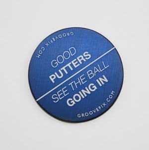 Good Putters See The Ball Going In – BIG Ball Marker