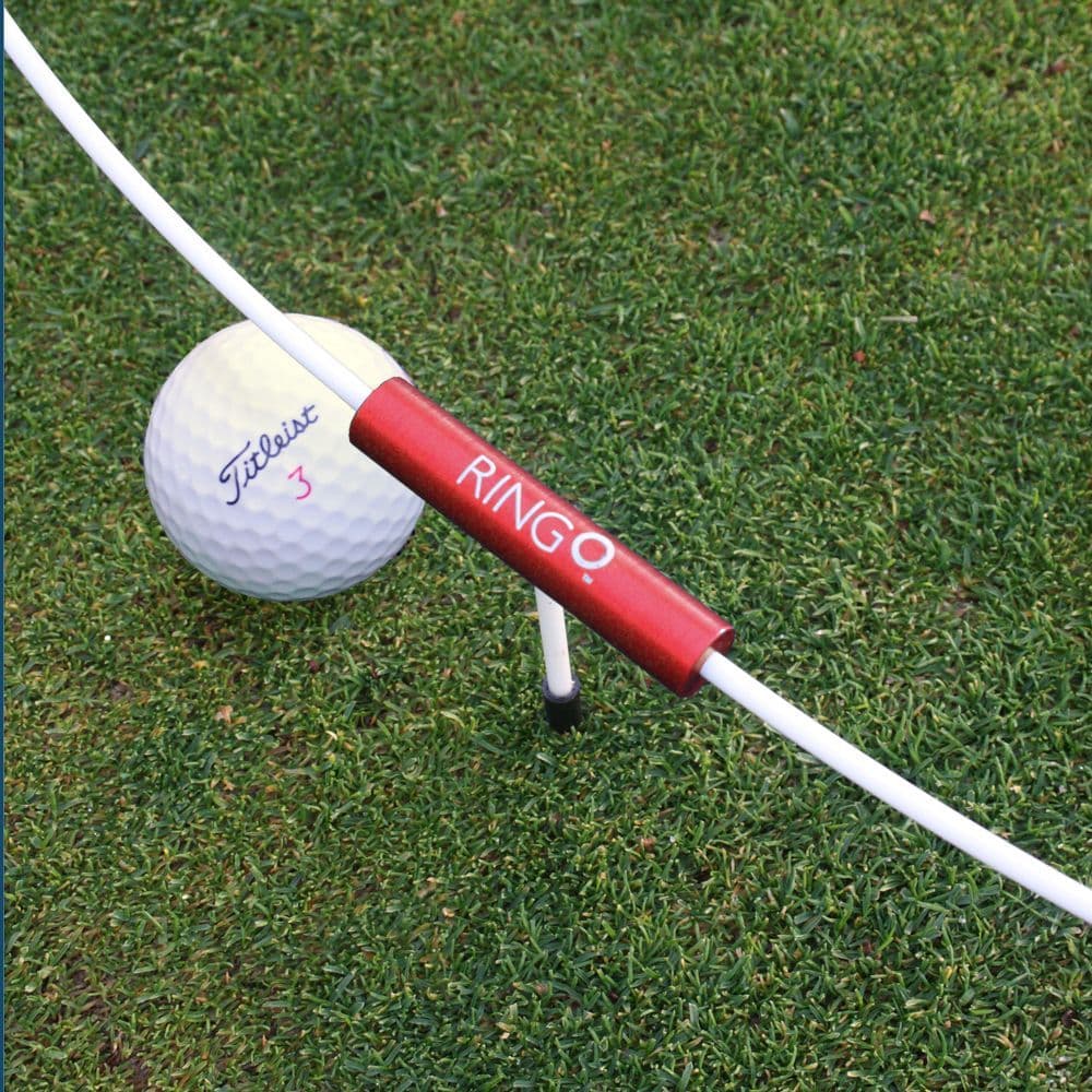 O Floating Golf-Ziel Ring – Rot, Modulares System Für Putts Und Chips, Aus Fiberglas Und Aluminium, Made In UK