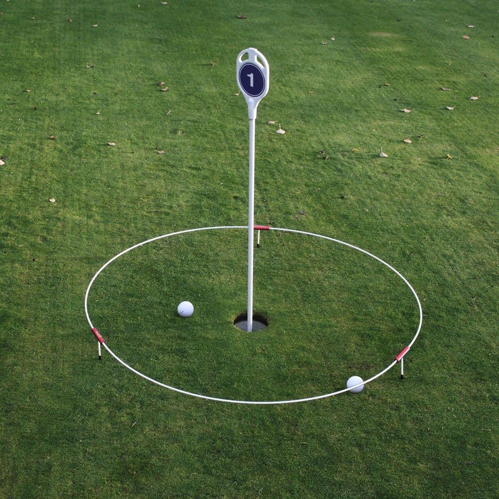 Ring-O Floating target ring for putting and chipping