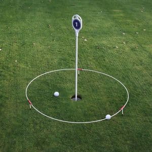 Ring-O 'Floating' target ring for putting and chipping