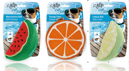 All For Paws Chill Out fruit dog toy