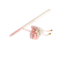 All For Paws Yarn Ball wand with bells Cat Toy