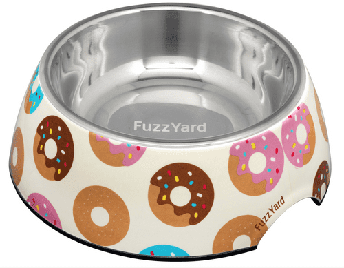 FuzzYard Dog Bowl Go Nuts For Doughnuts