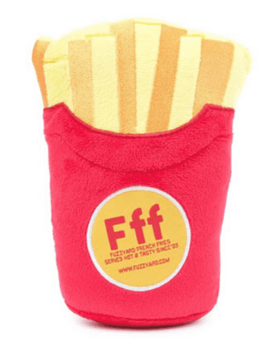 FuzzYard Plush Dog Toy French Fries