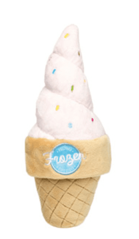 FuzzYard Plush Dog Toy Ice Cream
