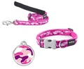 Pink Camouflage Dog Collar