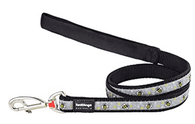Red Dingo Black Bumble Bee Dog Lead