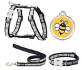 Red Dingo Bumble Bee Dog Collar