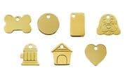 Red Dingo Brass Dog Tags