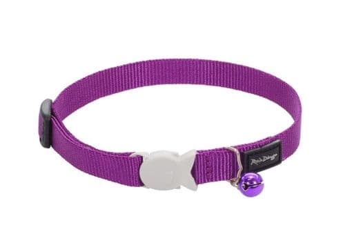 Red Dingo Cat collar Classic Purple