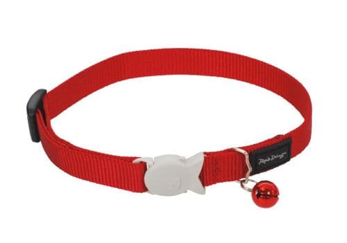 Red Dingo Cat collar Classic Red