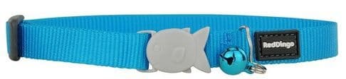 Red Dingo Cat collar Classic Turquoise