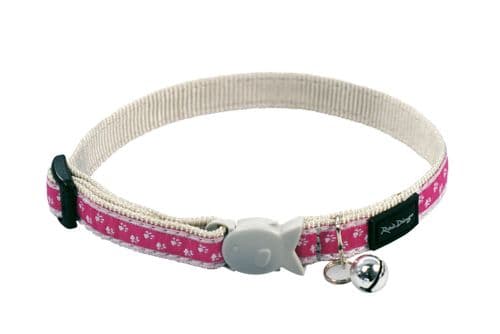 Red Dingo Cat collar Pussy Prints