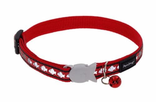 Red Dingo Cat Collar Reflective Red