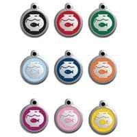 Red Dingo Cat Tag Fish Bowl
