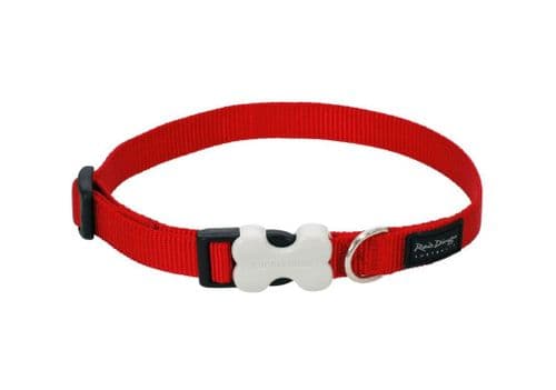 Red Dingo Dog collar Classic Red