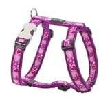 Red Dingo Dog Harness Breezy Love Purple