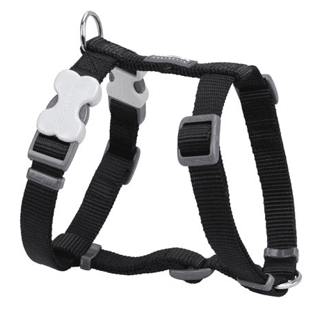 Red Dingo Dog Harness Classic Black