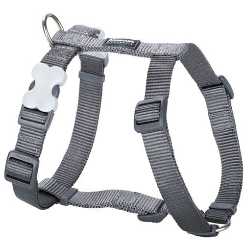 Red Dingo Dog Harness Classic Grey