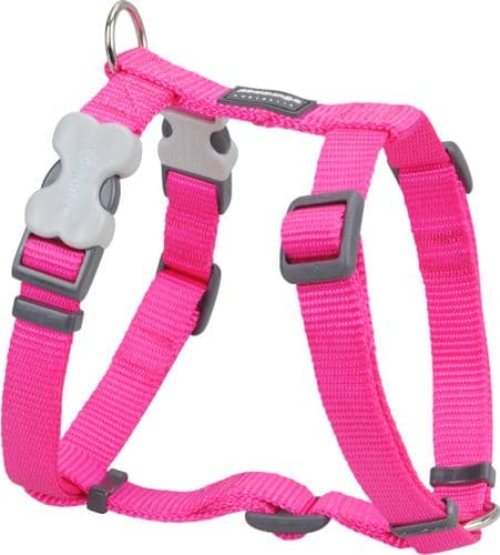Red Dingo Dog Harness Classic Hot pink