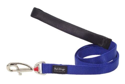 Red Dingo Dog Lead Classic Dark Blue