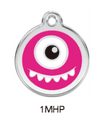 Red Dingo Dog Tag  Monster