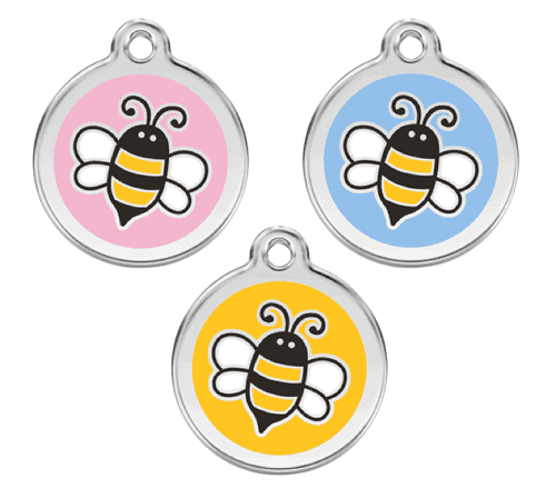 Red Dingo Dog Tag Bumble Bee Dog Tag