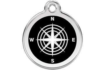 Red Dingo Dog Tag Compass