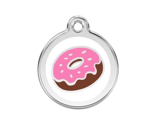 Red Dingo Dog Tag Donut