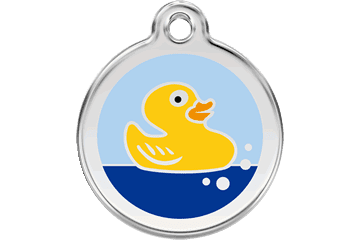 Red Dingo Dog Tag Duck