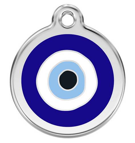 Red Dingo Dog Tag Evil Eye