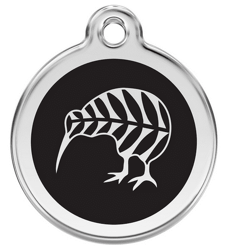 Red Dingo Dog Tag Kiwi Bird