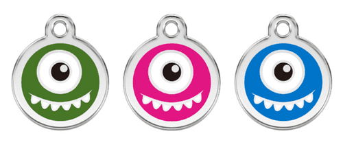 Red Dingo Dog Tag Monster