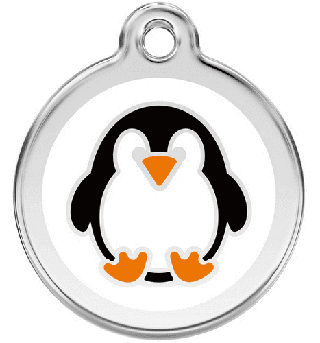 Red Dingo Dog Tag Penguin