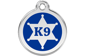 Red Dingo Dog Tag Sheriff
